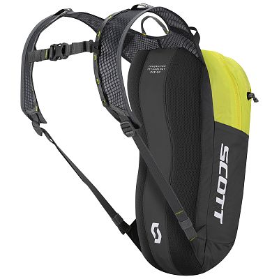 Превью  Велорюкзак SCOTT Trail Lite Evo FR' 8 Sulphur Yellow/Dark Grey (8 литров)